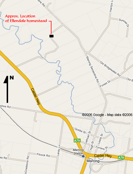 Location of Ellendale